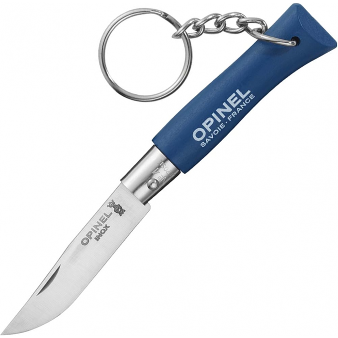 Нож складной OPINEL KEYCHAIN 04 синий 002269